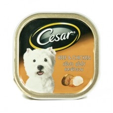 Cesar เนื้อวัว เนื้อไก่ และผักรวม ขนาด 100 กรัม